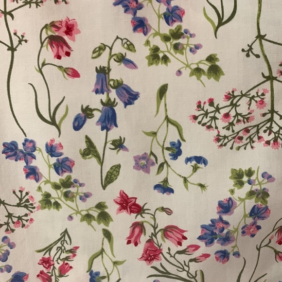 Botanical Print White Stag Blouse - Picture 3 of 4